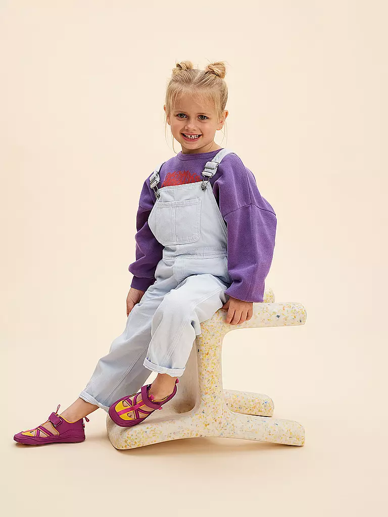 AFFENZAHN | Kinder Sandalen BREEZY VOGEL | beere