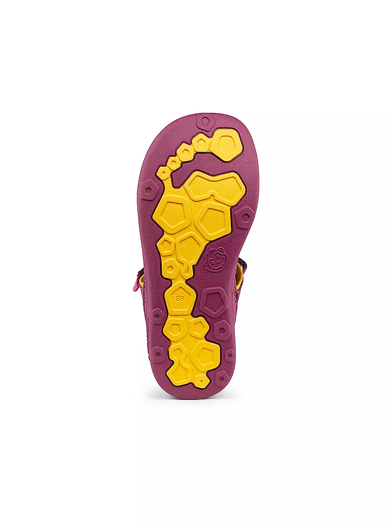 AFFENZAHN | Kinder Sandalen BREEZY VOGEL | beere