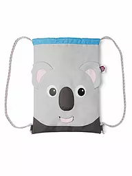 AFFENZAHN | Kinder Turnbeutel Eule | grau