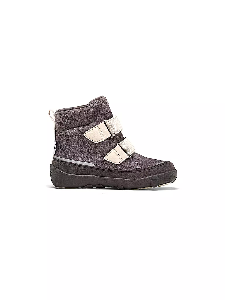 AFFENZAHN | Kinder Stiefel WOLLE COMFY Nashorn | schwarz