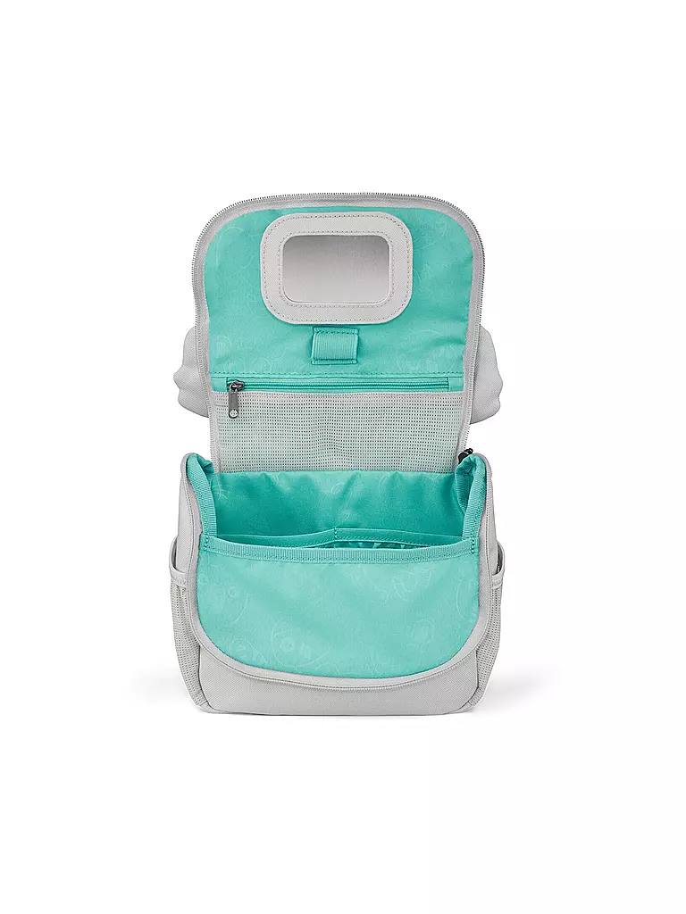 AFFENZAHN | Kinder Toilettetasche Koala | grau
