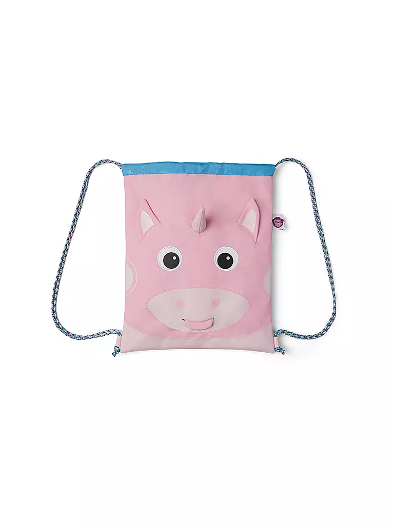 AFFENZAHN | Kinder Turnbeutel Einhorn | rosa