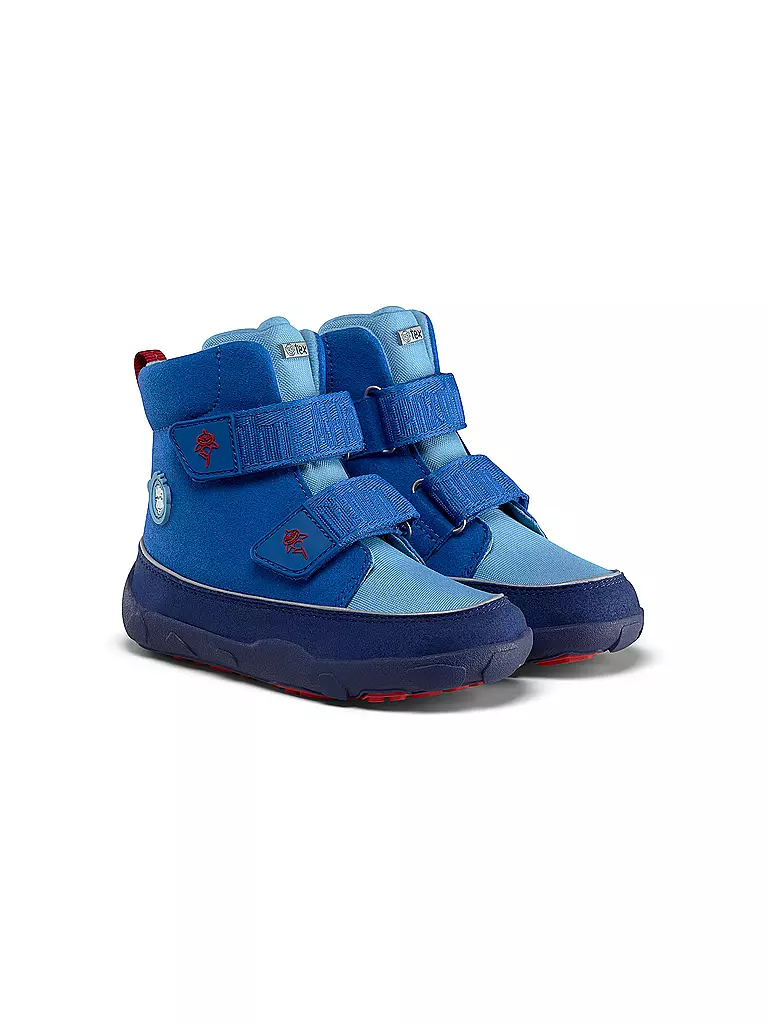 AFFENZAHN | Kinder Winterstiefel COMFY HAI | blau