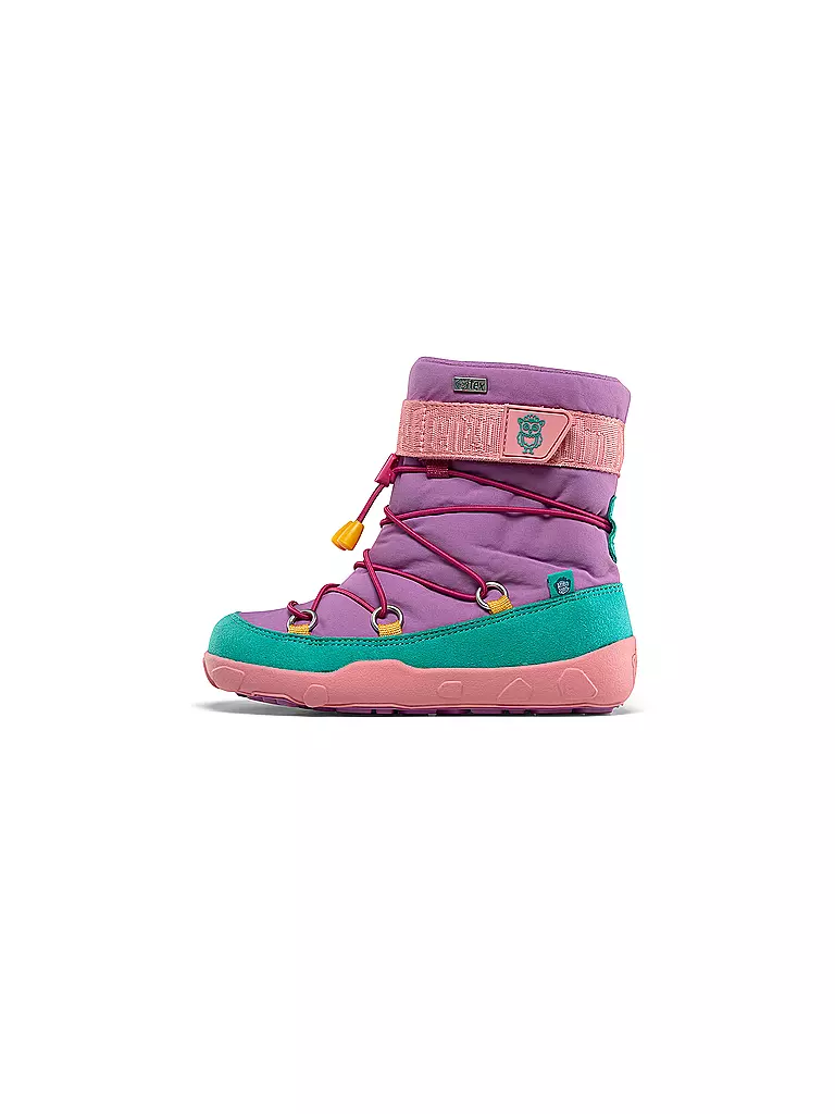 AFFENZAHN | Kinder Winterstiefel SNOWY EULE | pink