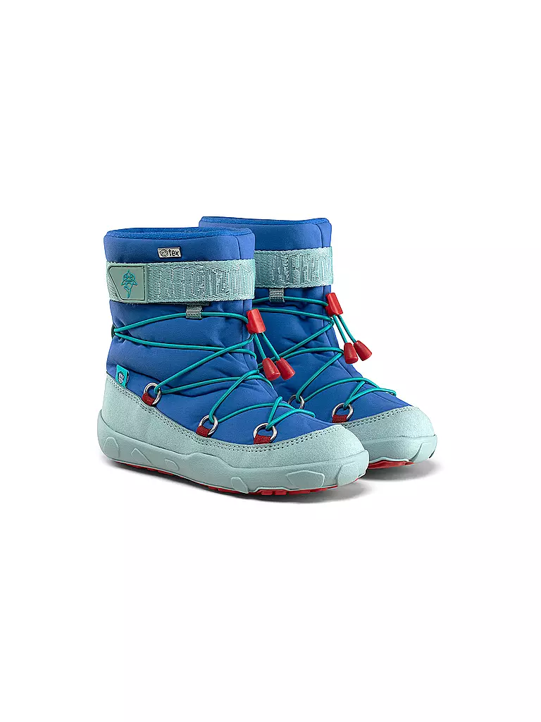 AFFENZAHN | Kinder Winterstiefel SNOWY HAI | blau