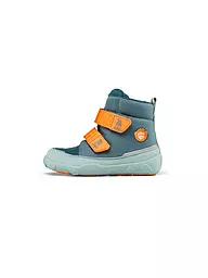AFFENZAHN | Kinder Winterstiefel VEGAN COMFY Eule | hellblau