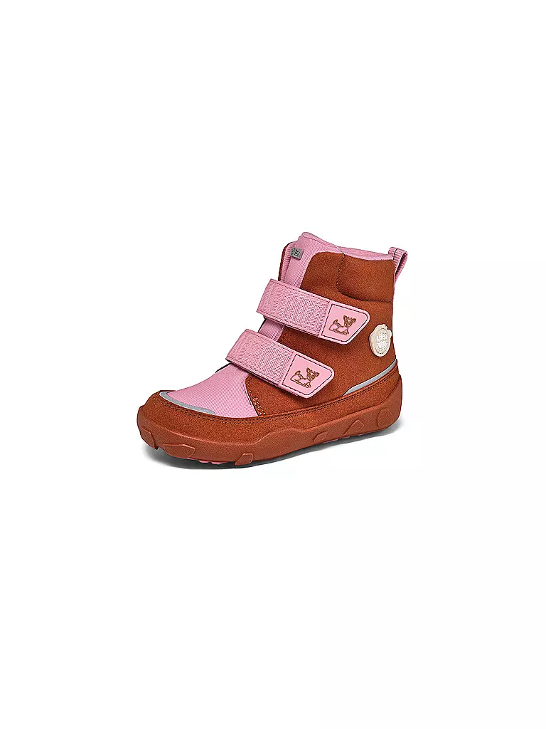 AFFENZAHN | Kinder Winterstiefel VEGAN COMFY Reh | braun