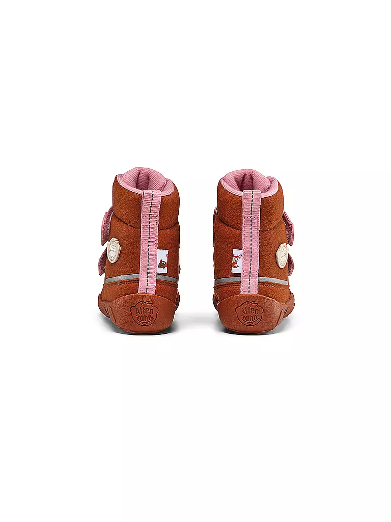 AFFENZAHN | Kinder Winterstiefel VEGAN COMFY Reh | braun