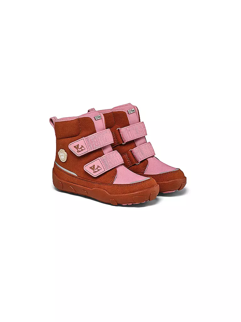 AFFENZAHN | Kinder Winterstiefel VEGAN COMFY Reh | braun