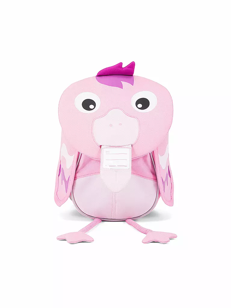 AFFENZAHN | Kinder-Rucksack "Kleine Freunde - Finjy Flamingo" | keine Farbe