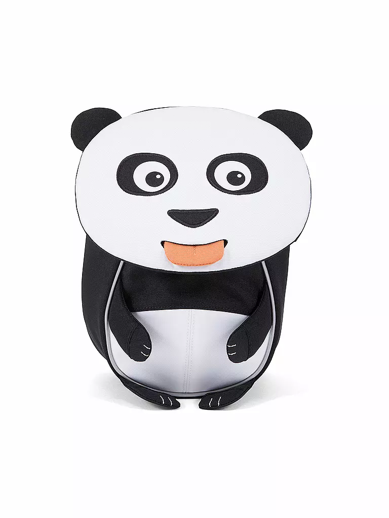 AFFENZAHN | Kinder-Rucksack "Kleine Freunde - Peer Panda" | weiß