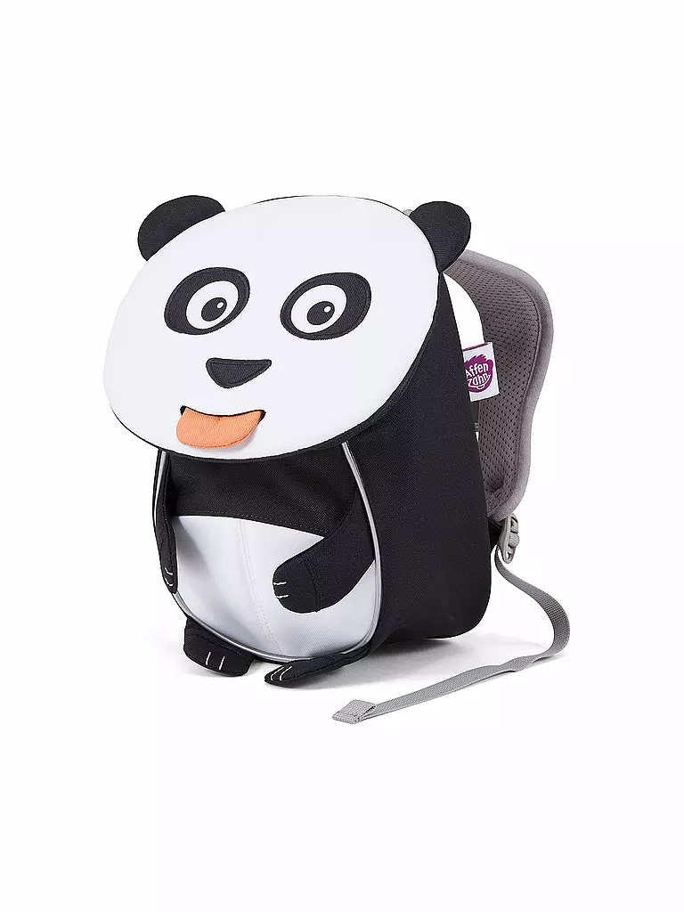 AFFENZAHN | Kinder-Rucksack "Kleine Freunde - Peer Panda" | weiß