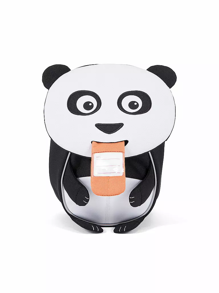 AFFENZAHN | Kinder-Rucksack "Kleine Freunde - Peer Panda" | weiß