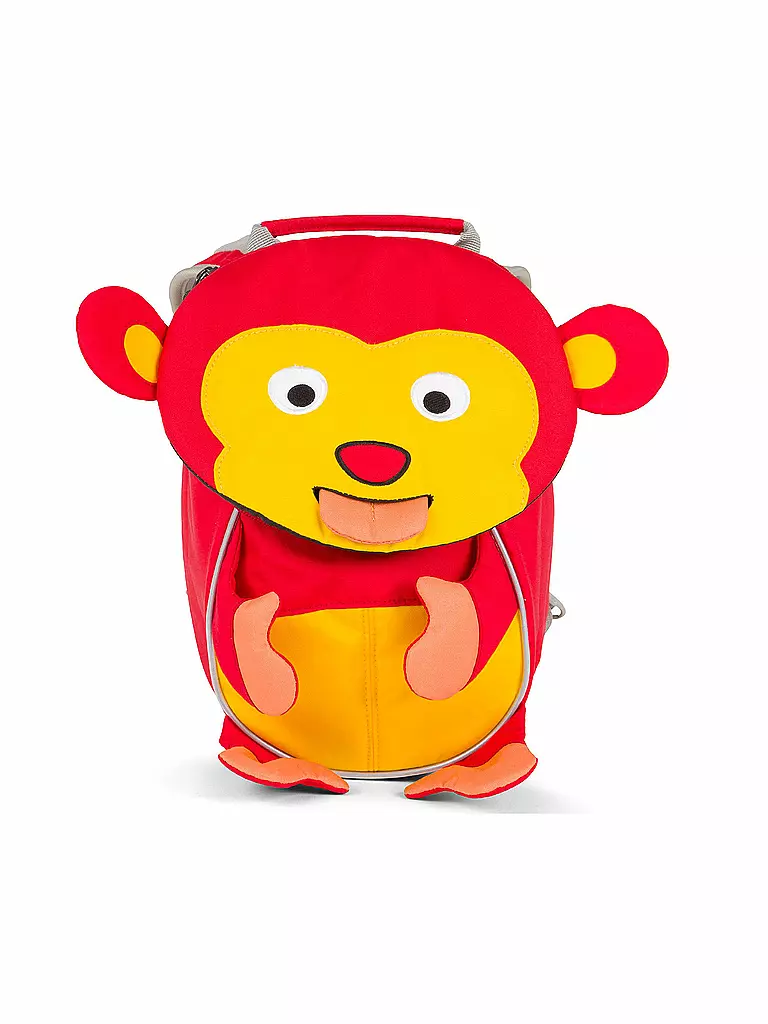 AFFENZAHN | Kinder-Rucksack Mini "Albert Affe" | orange