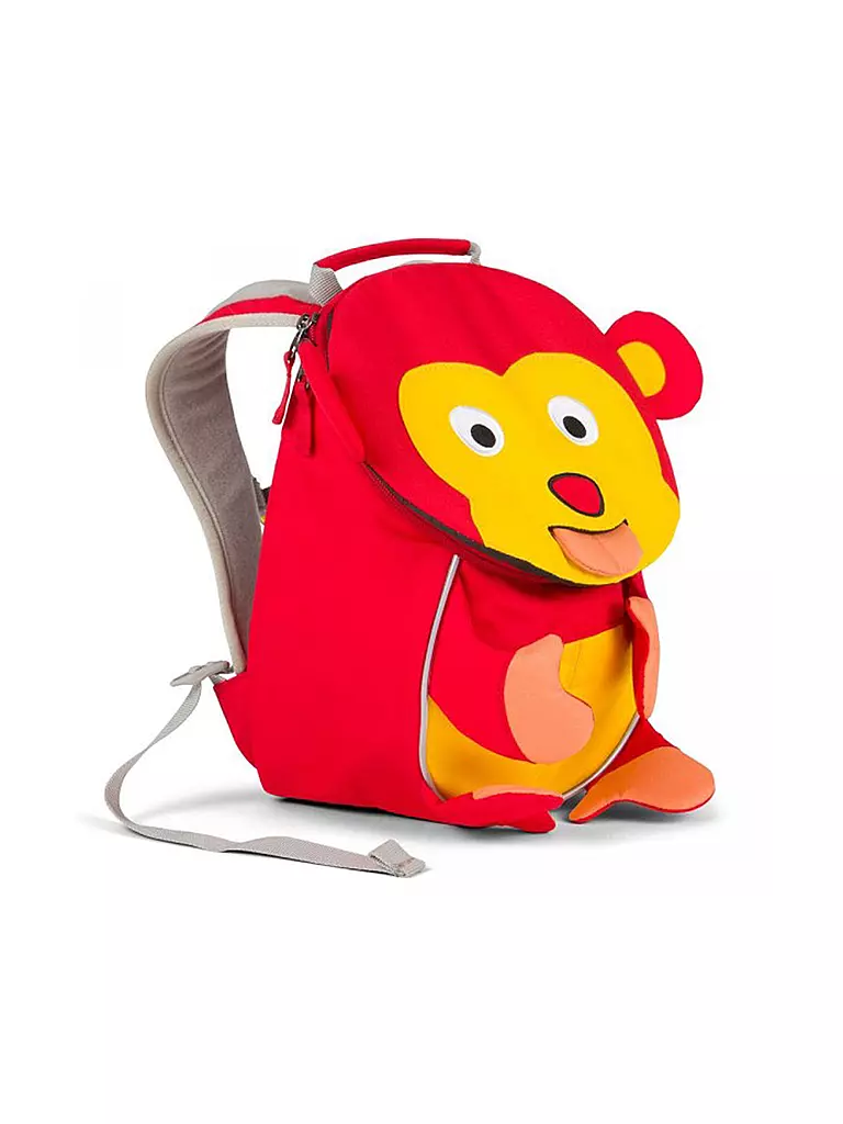 AFFENZAHN | Kinder-Rucksack Mini "Albert Affe" | orange