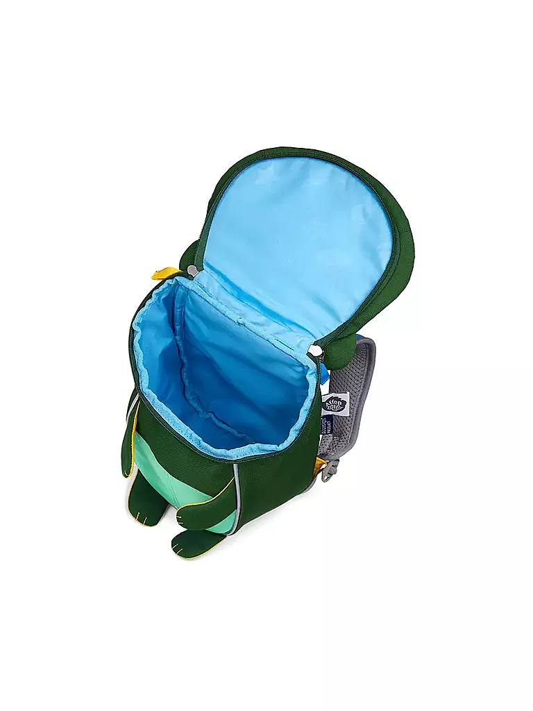 AFFENZAHN | Kindergartenrucksack Kreativ Bär | grün