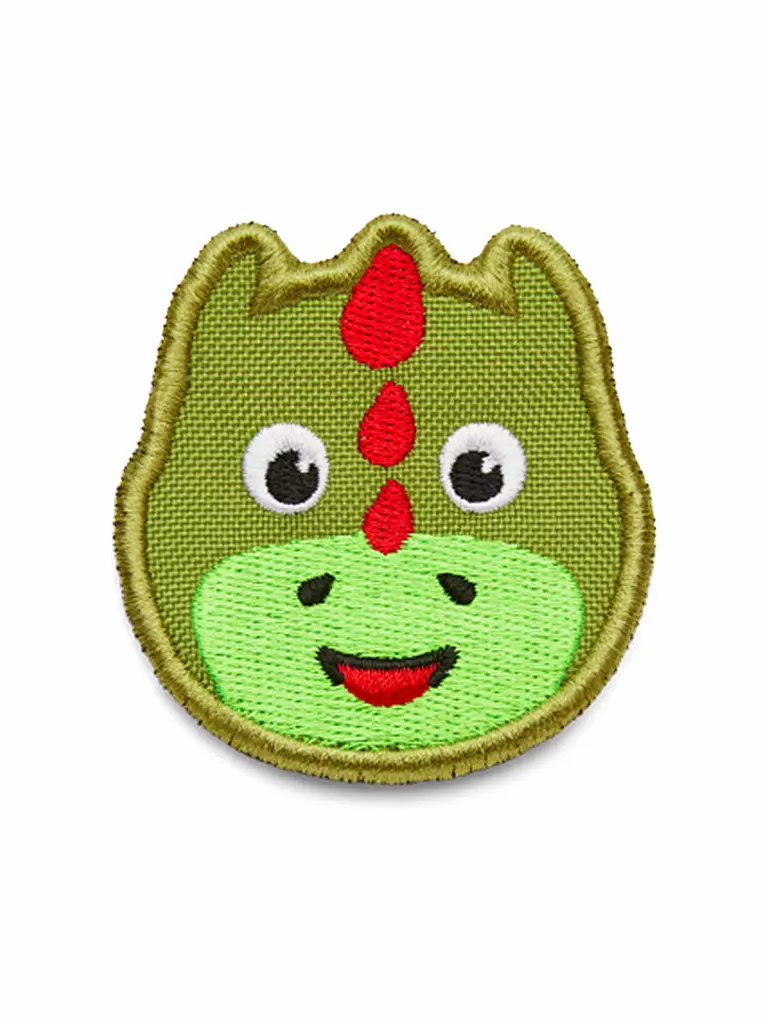 AFFENZAHN | Klett Badge Drache | gruen