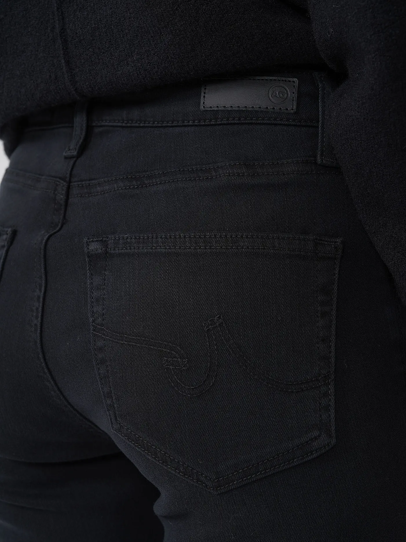 AG | Highwaist Jeans Flared Fit TROPEA | schwarz