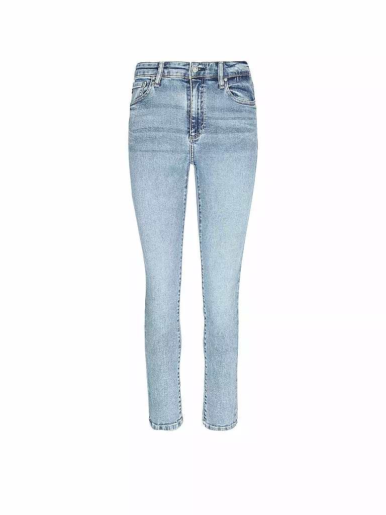 AG | Highwaist Jeans Slim Straight Fit MARI | hellblau