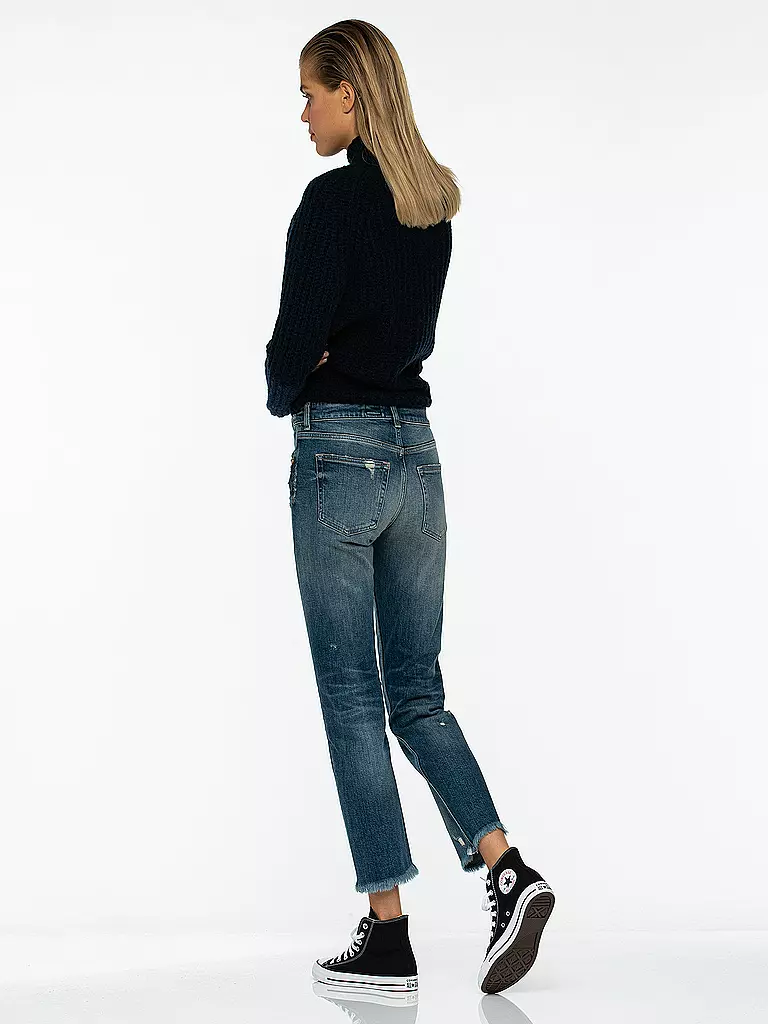 AG | Jeans Straight Fit Girlfriend | blau