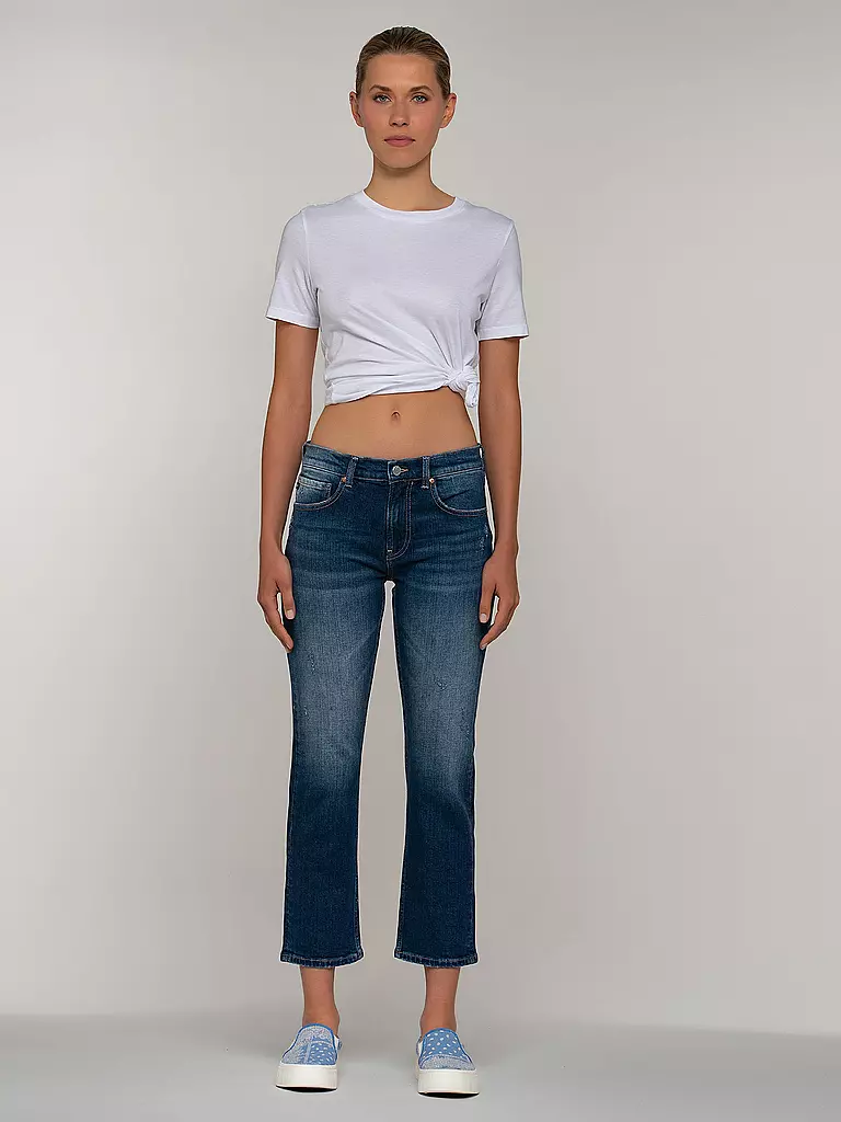 AG | Jeans Straight Girlfriend | blau