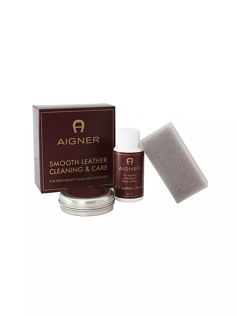 AIGNER | Leder-Pflegeset für Glattleder | 