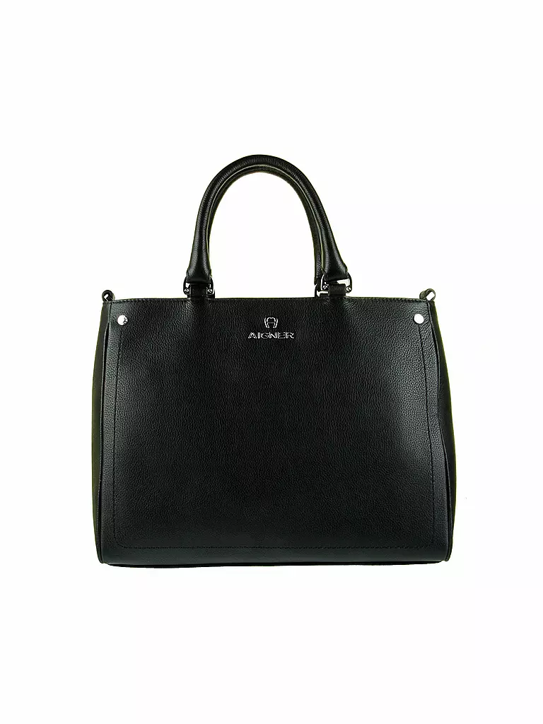 AIGNER | Ledertasche "Ava M" | schwarz