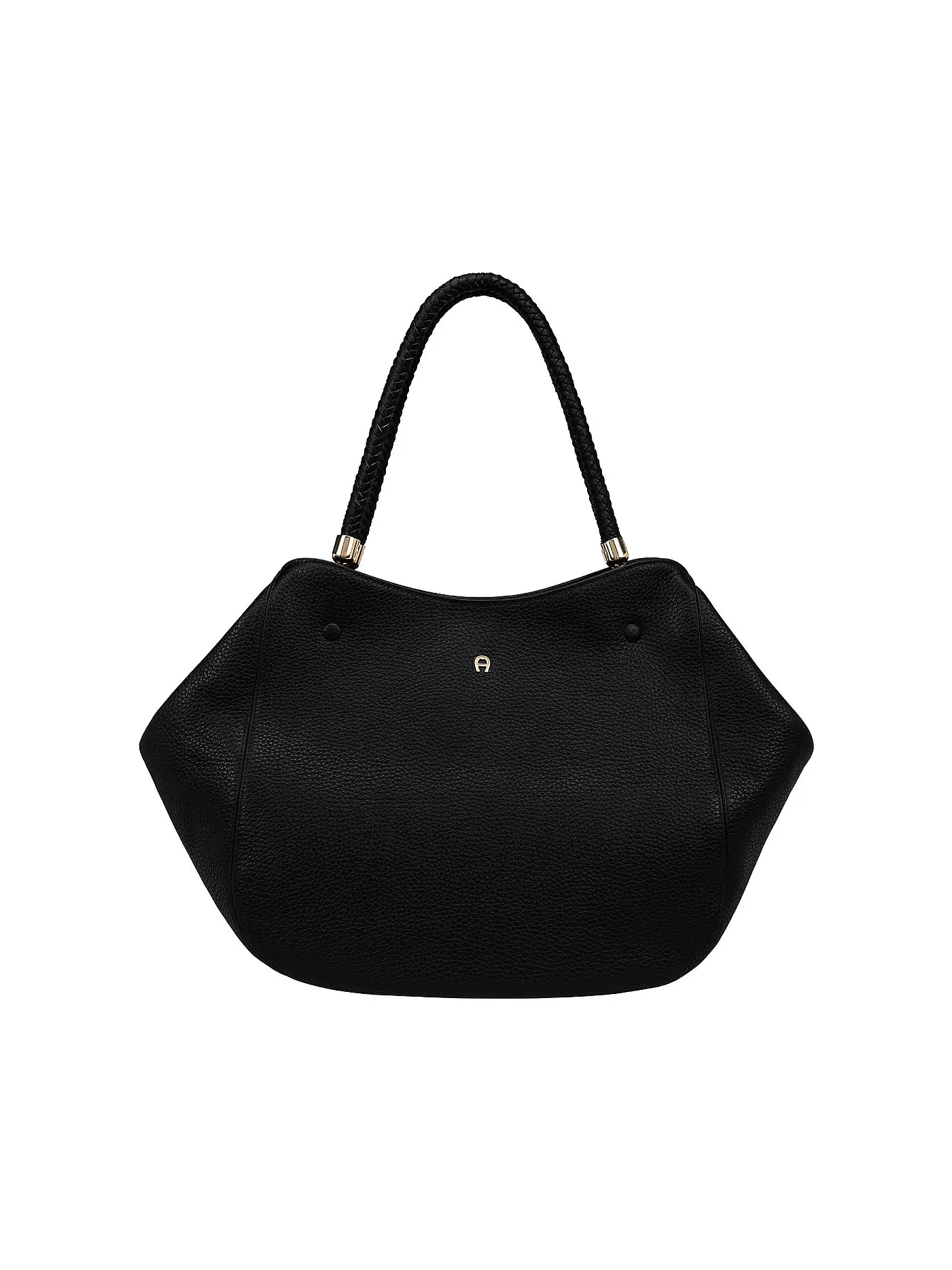 AIGNER | Ledertasche  - Shopper CARRE SOFT Large | schwarz