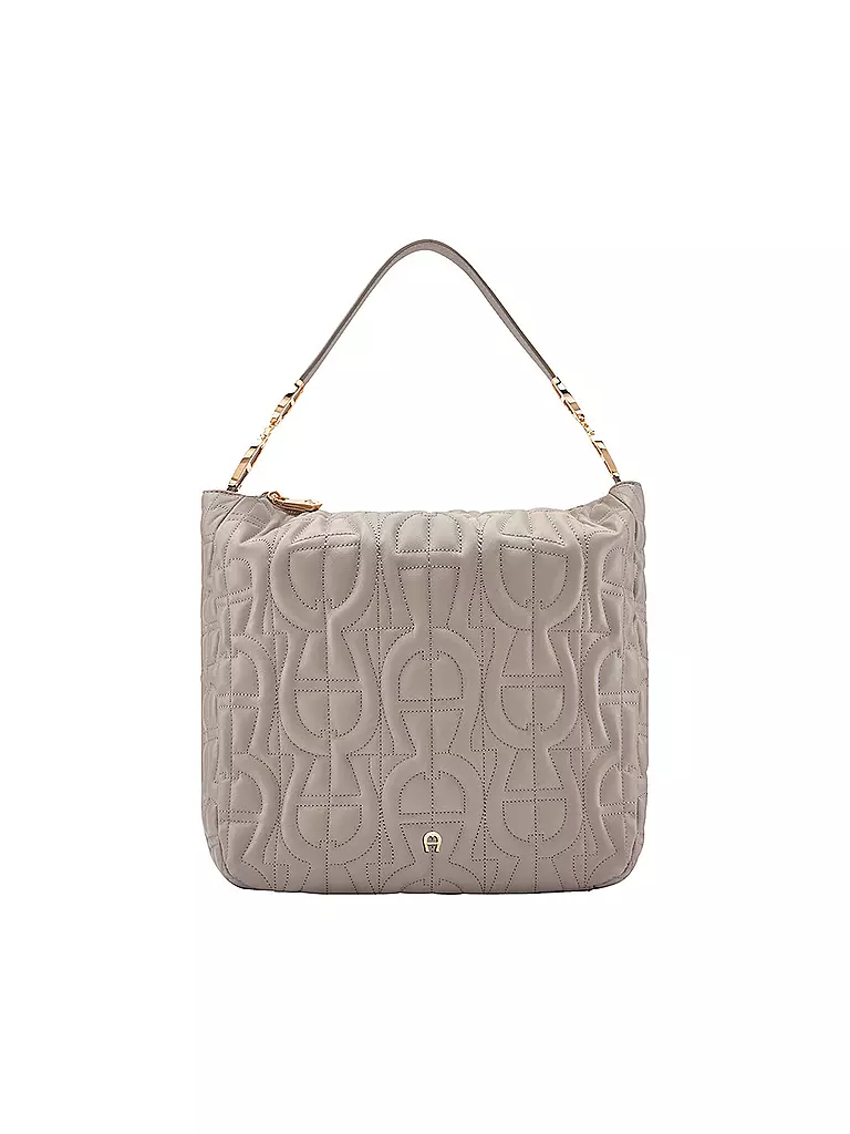 AIGNER | Ledertasche - Beuteltasche "Roma M" | 