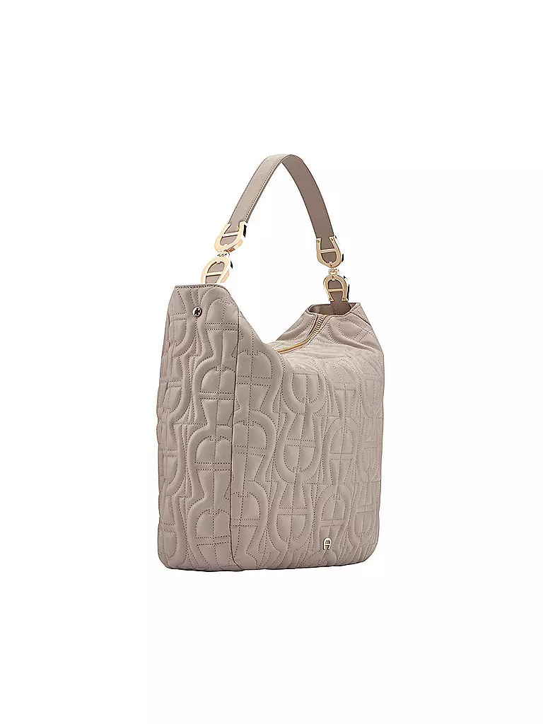AIGNER | Ledertasche - Beuteltasche "Roma M" | 