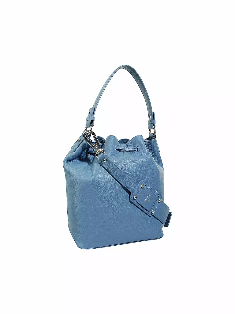 AIGNER | Ledertasche - Beuteltasche "Tara M" | blau