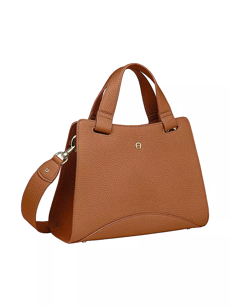 AIGNER | Ledertasche - Handtasche Selma S | braun