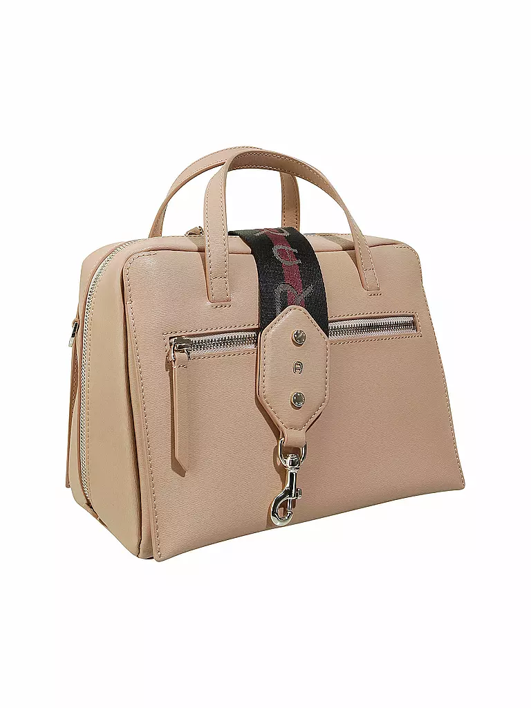 AIGNER | Ledertasche - Henkeltasche "Pisa" M | beige