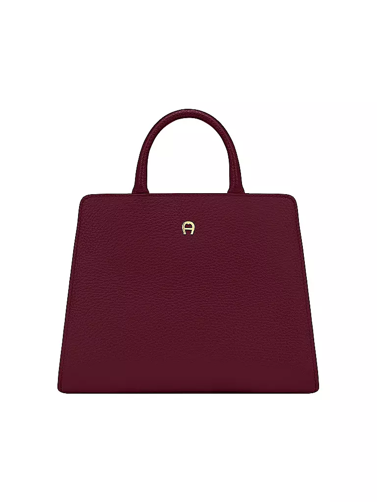 AIGNER | Ledertasche - Henkeltasche Cybill XSmall | dunkelrot