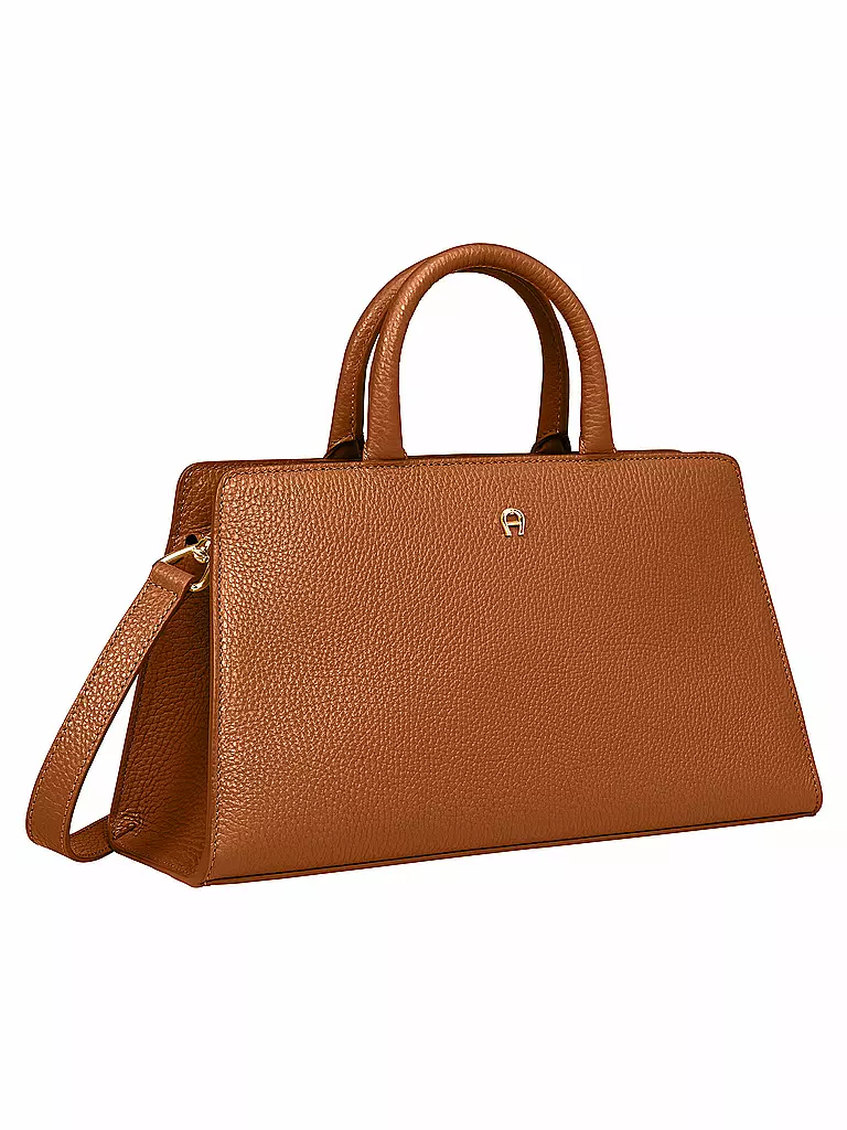 AIGNER | Ledertasche - Henkeltasche CYBILL | braun