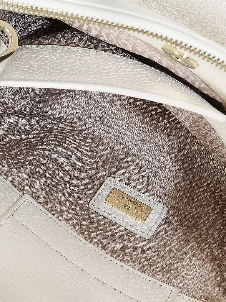 AIGNER | Ledertasche - Henkeltasche IVY  | weiss