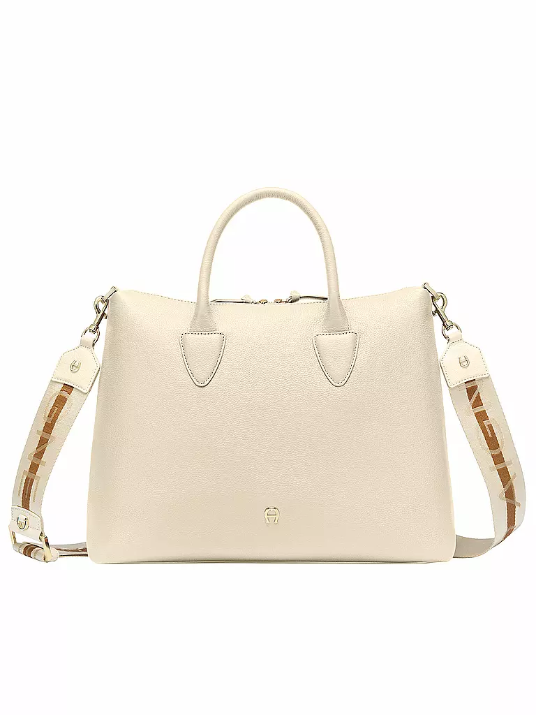 AIGNER | Ledertasche - Henkeltasche ZITA Medium# | creme