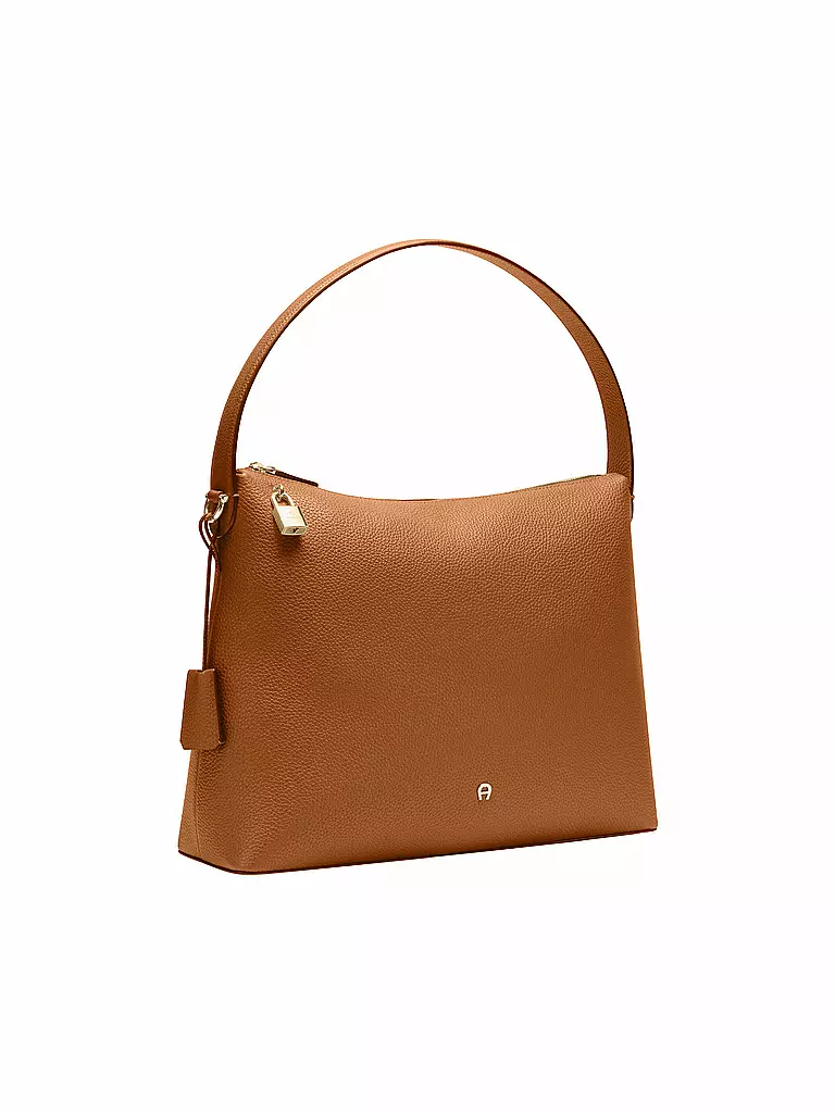 AIGNER | Ledertasche - Hobo Bag DELIA Large | schwarz
