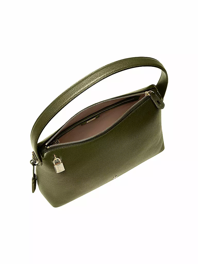 AIGNER | Ledertasche - Hobo Bag DELIA Medium | schwarz