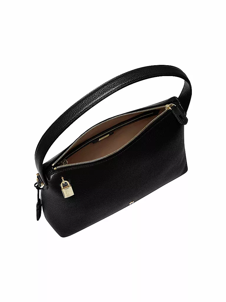 AIGNER | Ledertasche - Hobo Bag DELIA Medium | schwarz