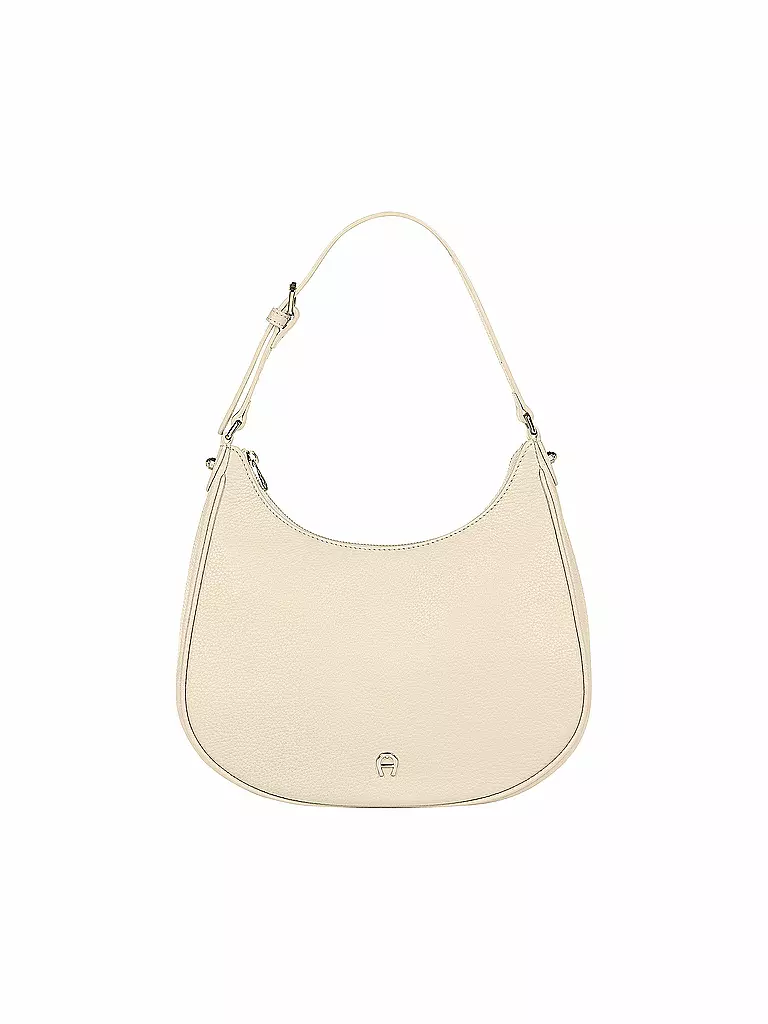 AIGNER | Ledertasche - Hobo Bag DIADORA Medium | creme