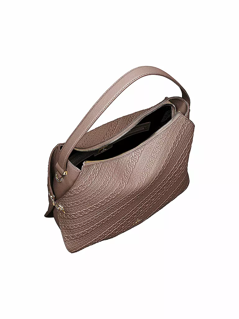 AIGNER | Ledertasche - Hobo Bag Milano | beige