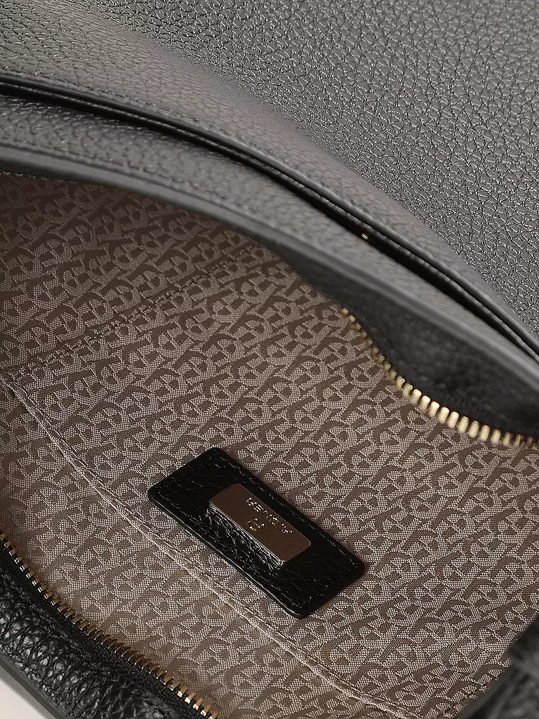 AIGNER | Ledertasche - Hobo Bag PURA Medium | schwarz