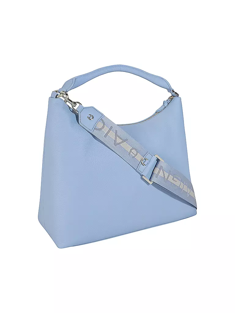 AIGNER | Ledertasche - Hobo Bag ZITA Medium | hellblau