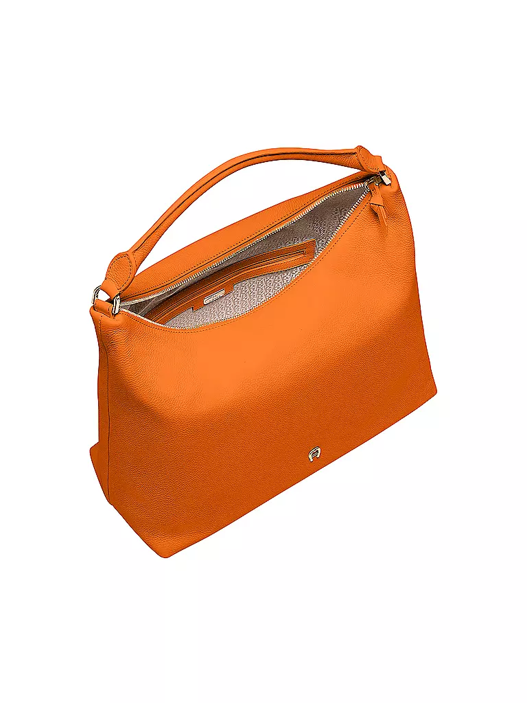 AIGNER | Ledertasche - Hobo Bag ZITA Medium | hellblau