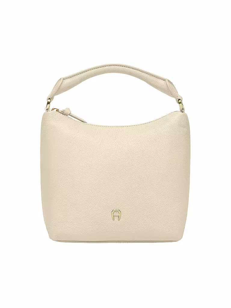 AIGNER | Ledertasche - Hobo Bag ZITA Small | creme