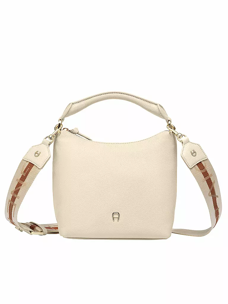 AIGNER | Ledertasche - Hobo Bag ZITA Small | creme