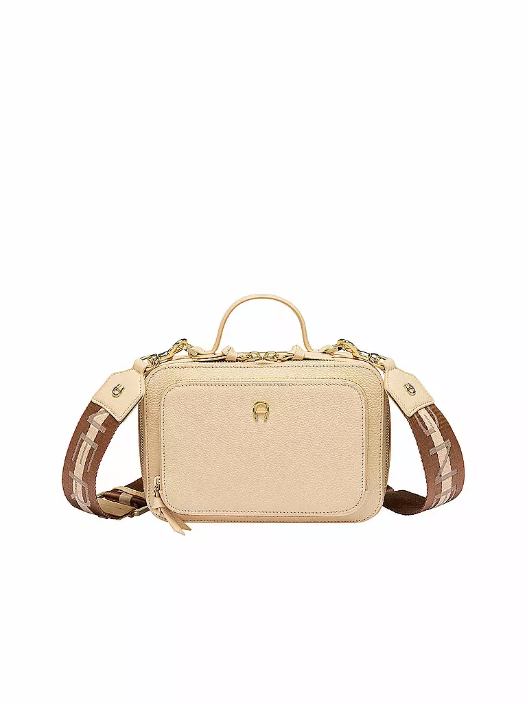 AIGNER | Ledertasche - Mini Bag Zita S | beige