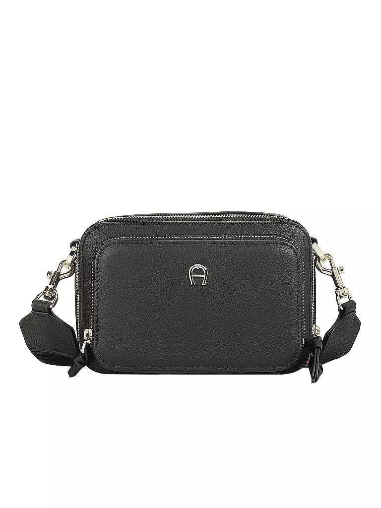 AIGNER | Ledertasche - Mini Bag ZITA S | schwarz