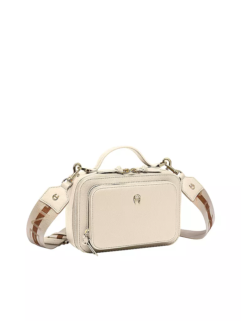 AIGNER | Ledertasche - Mini Bag Zita S | creme